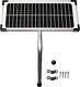 10watt Solar Panel Kit (fm123) For Mighty Mule Automatic Gate Openers, Black Cell