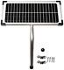 10 Watt Solar Panel Kit Fm123 For Mighty Mule Automatic Gate Openers, Black Cell