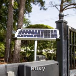 10 Watt Solar Panel Kit For Mighty Mule Automatic Gate Openers Black Cell NEW