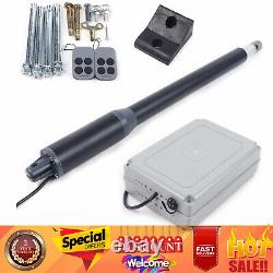 110V 325lbs Automatic Gate Opener Single Swing Gate Opener Kit with Remote Control