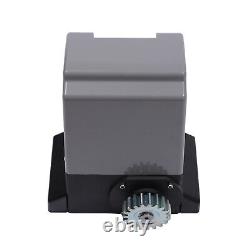 110V 370W Automatic Sliding Gate Opener Infrared Sensor Remote Kit 1400Lbs New