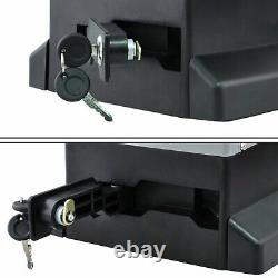 1200KG Electric Sliding Gate Opener Automatic Motor with Remotes Kit Hardware