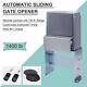 1400 Lbs New Automatic Sliding Gate Opener Driveway Opening Kit Security System
