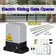1800lbs Electric Automatic Sliding Gate Opener Motor Operator Remote Control Us