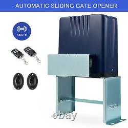 1800lbs Automatic Sliding Gate Opener Complete Electric Door Opener Kit