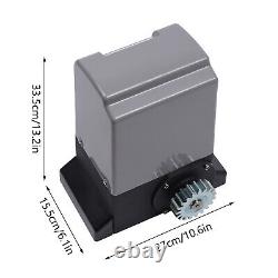 2700Lbs Sliding Electric Gate Opener Automatic Motor Kit with2 Remoter Heavy Duty