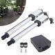 300kg Electric Automatic Double Swing Gate Opener Driveway With 2x Auto Remote Kit