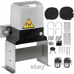 3100lbs Automatic Slide Gate Opener Electric Operator Door Security Kit Up