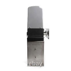 3300LBS Automatic Sliding Gate Opener Kit Heavy Duty Gate Operator +2 Remote