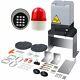 3300 Lbs Sliding Gate Opener Automatic Operator Kit W Alarm System Remote