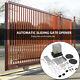 370w 1400lbs Automatic Sliding Gate Opener Door Hardware Kit Security System