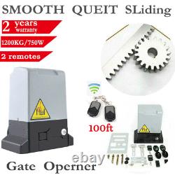 4000lb Sliding Electric Gate Opener Automatic Motor Remote Kit 370With550With750W