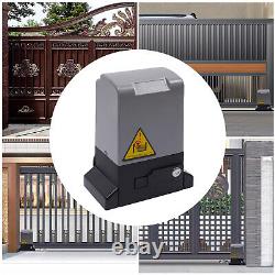 4400Lbs 750W Sliding Gate Opener Automatic Motor Remote Heavy Duty Complete Kit
