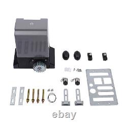 4400Lbs max Electric Sliding Gate Opener Automatic Motor Remote Kit Heavy Duty