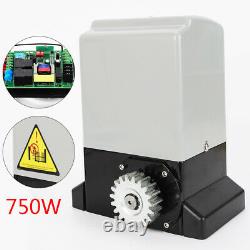 4400lbs 2000KG Sliding Electric Gate Opener Automatic Motor Remote Kit Driveway