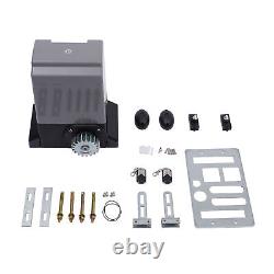 4400lbs Electric Sliding Gate Opener Operator Kit withRemote Automatic Roller 110V