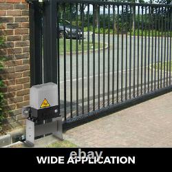 550W Automatic Electric Slide Gate Opener 3300lbs Sliding Door Operator Kit