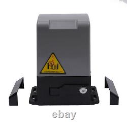 600KG 1400lbs Automatic Sliding Electric Gate Opener Motor Security Kit 370W NEW