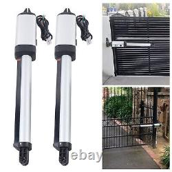 700lbs Heavy Duty Electric Automatic Gate Opener Dual ARM Swing 2 Remote Control
