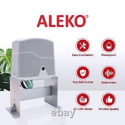ALEKO Accessories Kit Sliding Gate Opener For Sliding Gates up to 1500lb/35 ft