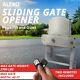 Aleko Sliding Gate Opener Basic Kit For Gates Up To 40-ft 2700-lb