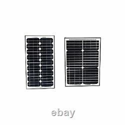 ALEKO Solar Kit for Gate Opener -50W24V Solar Panels, Batteries, Charge Controller