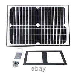 ALEKO Solar Powered Kit Swing Gate Operator For Dual Gates up to 1320 lb