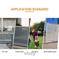 AT1350 Automatic Sliding Gate Opener Kit with 20ft Chain, Remote Control&Sensor