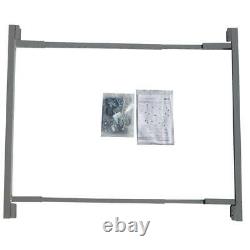 Adjust-A-Gate Opening Gate Frame Kit Consumer 36 X 72 W Steel