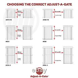 Adjust-A-Gate Steel Frame Gate Building Kit, 36-60 Wide Opening Up To 4' High