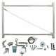 Adjust-a-gate Steel Frame Gate Building Kit, 36-72 (open Box) (2 Pack)