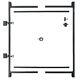 Adjust-a-gate Steel Frame Gate Building Kit, 60- 96 Wide Opening Up To 5' High