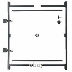 Adjust-A-Gate Steel Frame Gate Building Kit, 60-96 Wide Opening Up To 6' High