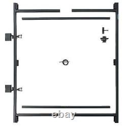Adjust-A-Gate Steel Frame Gate Building Kit, 60-96 Wide Opening Up To 6' (Used)