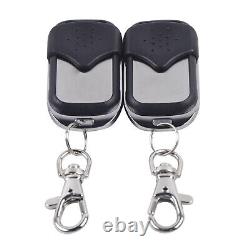 Aluminum Alloy Automatic Gate Opener Dual ARM Swing 2 Remote Control Heavy Duty