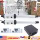 Automatic Dual Arm Swing Gate Opener Kit 700 Lbs With Remote Control Dc Motor Us