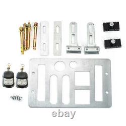 Automatic Electric Sliding Gate Opener Kit with4 Gear Racks 2 Remotes 2 Sensors