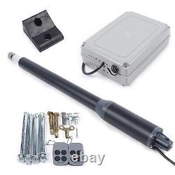Automatic Single Arm/Dual Arm Swing Gate Opener Kit DC Motor 662lbs with Remote