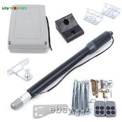 Automatic Single Arm Swing Gate Opener Heavy-Duty Electric Kit Remote ControlUS