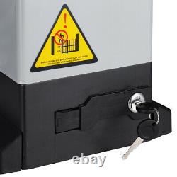 Automatic Sliding Gate Opener Electric Door Operator 4400lbs Motor Gates Kit US