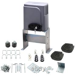 Automatic Sliding Gate Opener Hardware Sliding Driveway Security Kit with Remote