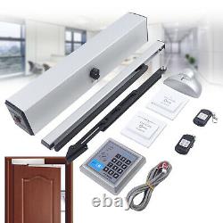 Automatic Swing Door Opener Kit Commercial Electric Swing Gate Opener + Remote