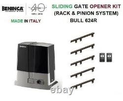 Beninca Slide Gate Opener / Operator Bull 624r Kit