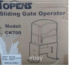CK700 Automatic Sliding Gate Opener Kit Sliding Gate Motor for Heavy Duty Slide