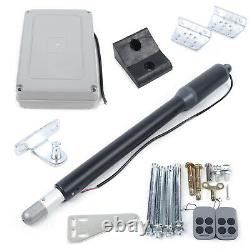 DC24V Heavy Duty Electric Gate Opener Automatic Single Arm Swing & Remote Kit
