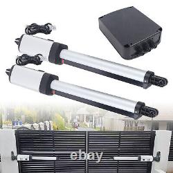 Double Auto Gate Opener Kit 300KG Swing Gates With Remote control for Gate Door