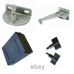 E8 400MM Entry/Exit Package Set Stainless Steel Automatic Dual Swing Gate Opener