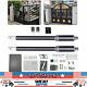 Electric Automatic Arm Dual Swing Gate Opener Heavy Duty Kit Remote Control New
