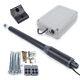 Electric Automatic Single Arm Swing Gate Opener Kit Heavy Duty Withremote Control