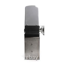 Electric Sliding Gate Opener 3300LBS Heavy Duty Automatic Motor Kit with 2 Remote